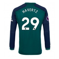 Camisa de Futebol Arsenal Kai Havertz #29 Equipamento Alternativo 2023-24 Manga Comprida